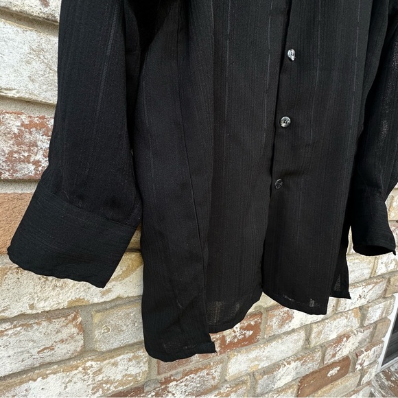 Vintage Long Sleeved Gauchu Button Down Shirt - Picture 3 of 14